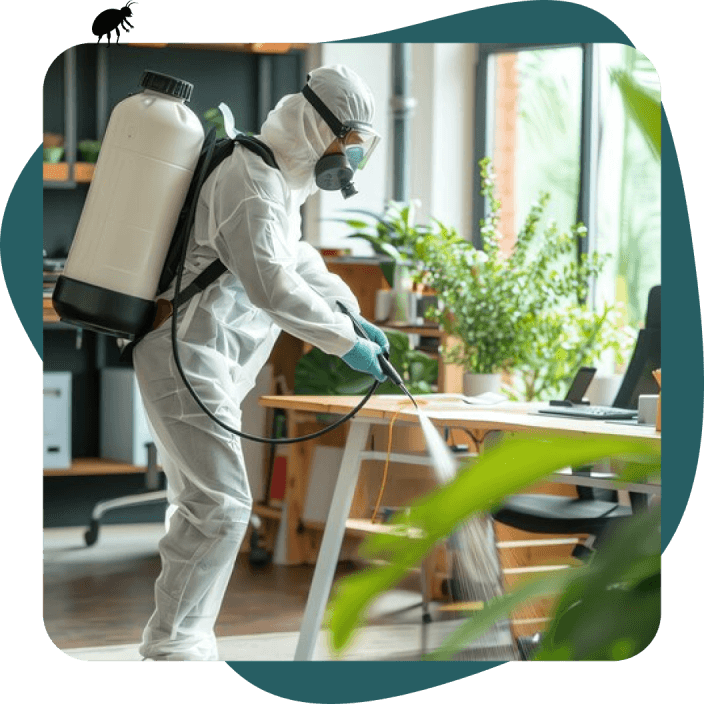 Désinsectisation de bureaux professionnels